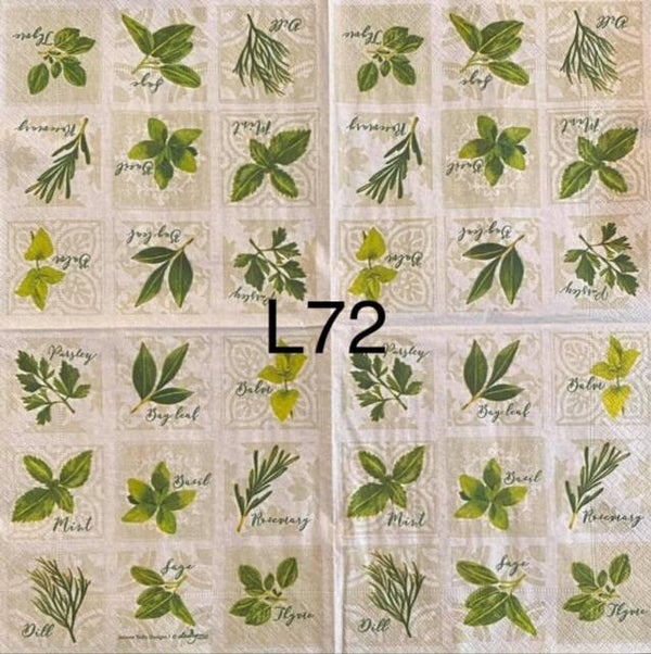 Vegetables (L72) - Herbs