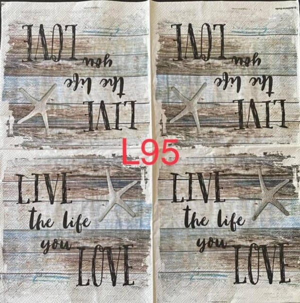 Beach (L95) - Live the Life You Love