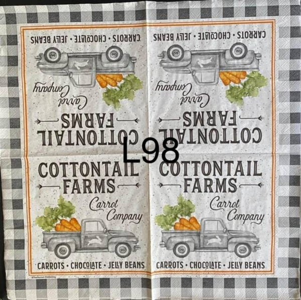 Easter (L98/736) - Cottontail Farms Gray Truck