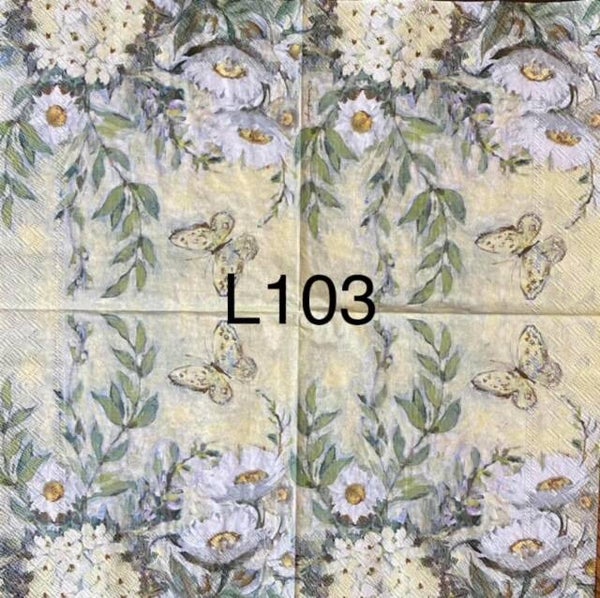 Flowers (L103) - White Flowers