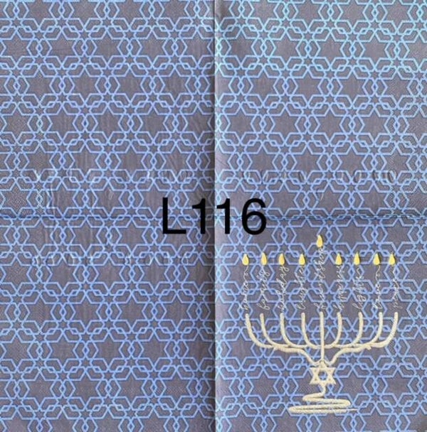 Christmas (L116) - Menorah