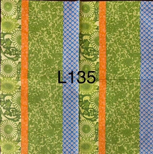 Bargain - Design (L135) - Bright Green Patterns