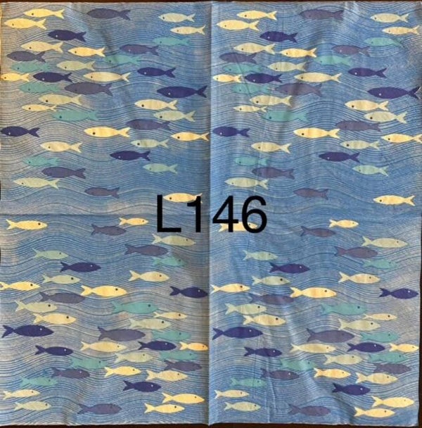 Bargain - Beach (L146) - School of Fish