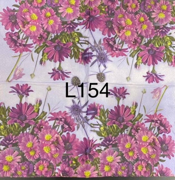 Bargain - Flowers (L154) - Purple Gerbers