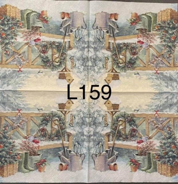 Winter (L159) - Bench Scene