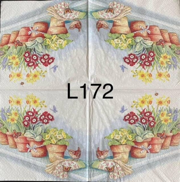 Flowers (L172) - Potted Flowers