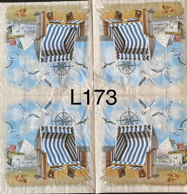 Beach (L173) - Lounge Covered Chair