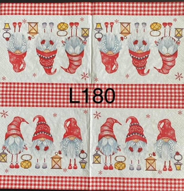 Gnomes (L180) - Gnomes Holding Lanterns