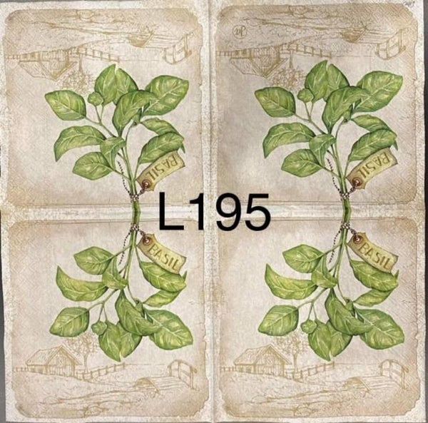 Vegetables (L195) - Basil