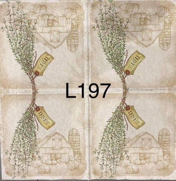 Vegetables (L197) - Thyme