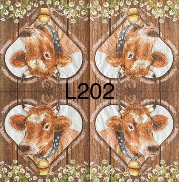 Cows (L202) - Cow Through Heart