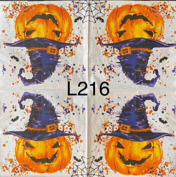 Halloween (L216) - Witch Pumpkin