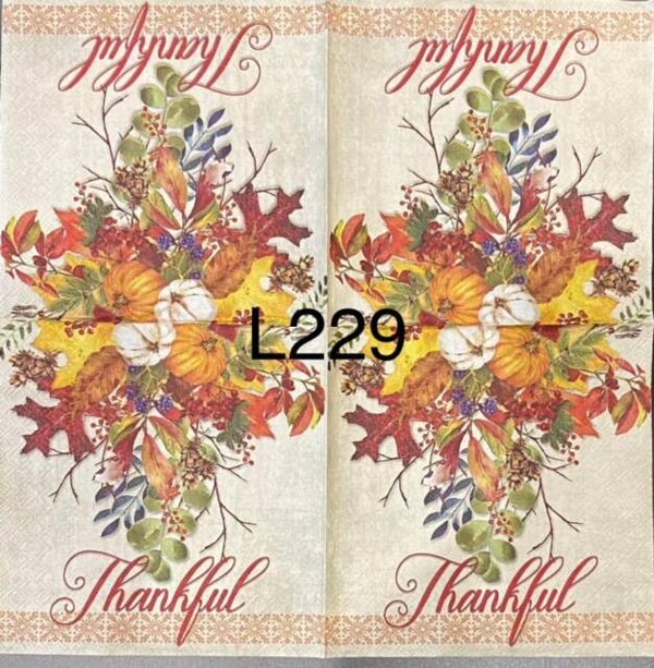 Fall (L229) - Thankful