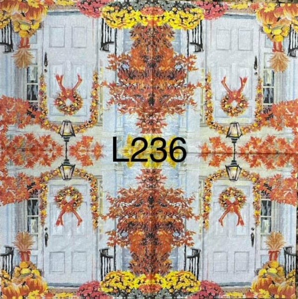 Fall  (L236) - Fall Front Door Scene