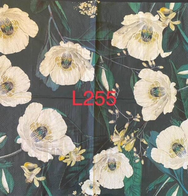 Flowers (L255) - White Flowers