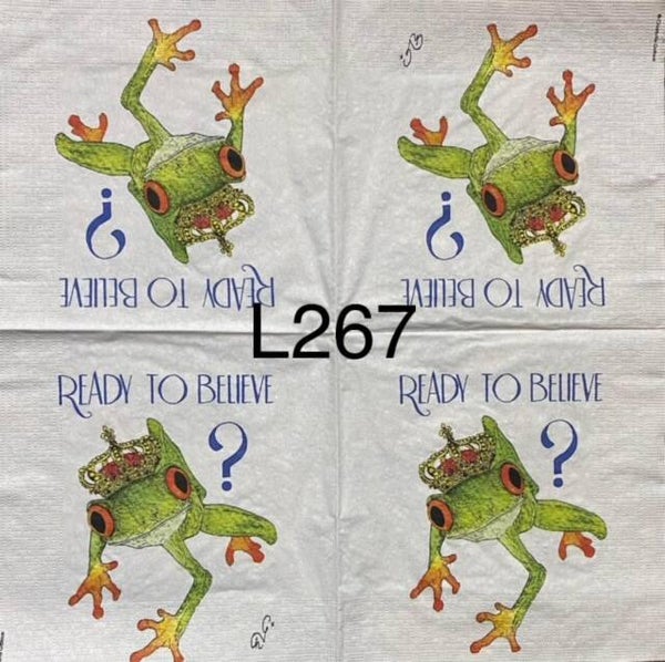 Animals (L267) - Ready to Believe Frog