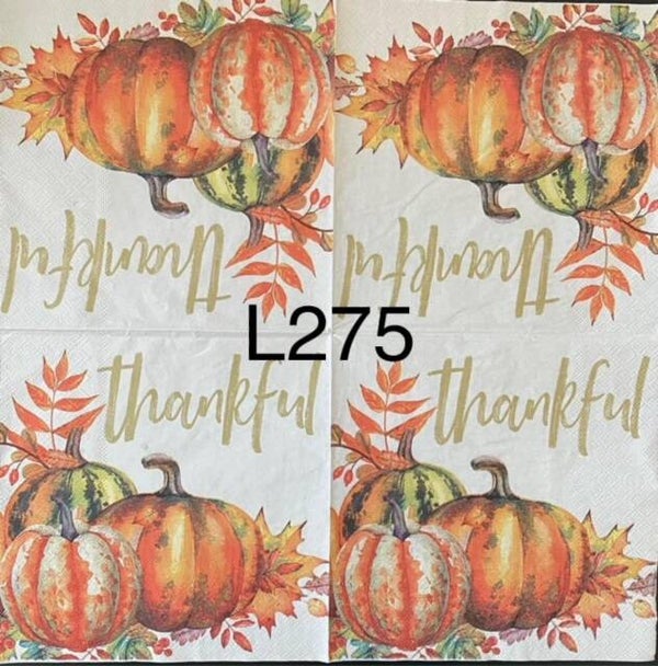 Bargain - Fall  (L275) - Thankful Pumpkins