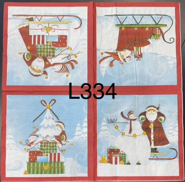 Christmas (L334) - Santa Scenes