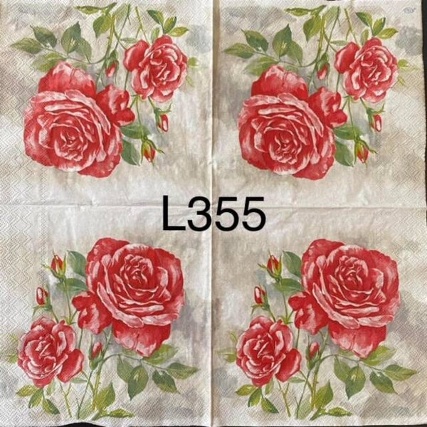Flowers (L355) - Red Roses