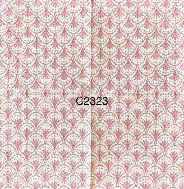 Design (C2323) - Pink and White Background