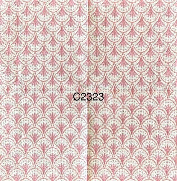 Design (C2323) - Pink and White Background