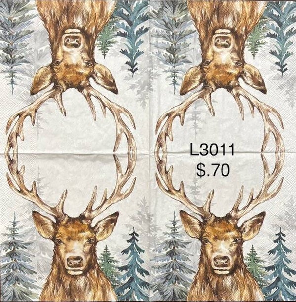 Deer (L3011) - Deer in the Winter (Buck)