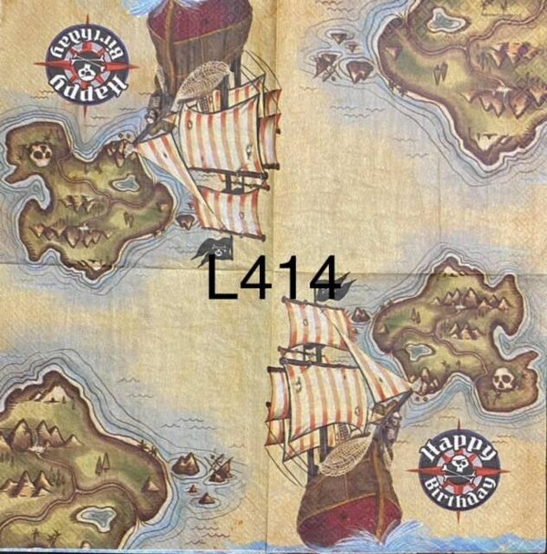 Vehicles (L414) - Ship Happy Birthday