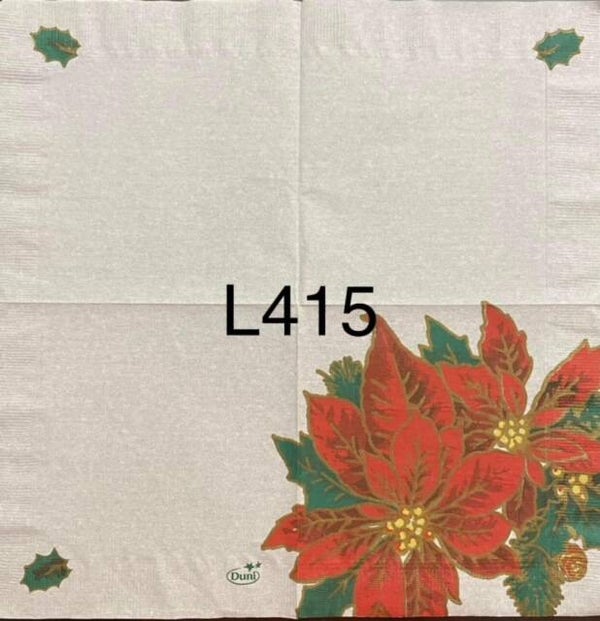 Christmas (L415) - Poinsettas