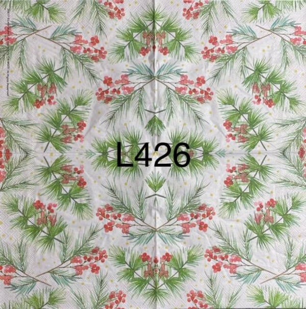 Winter (L426) - Pinecones and Berries