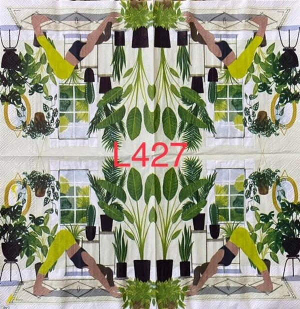 People (L427) - Woman Doing Yoga