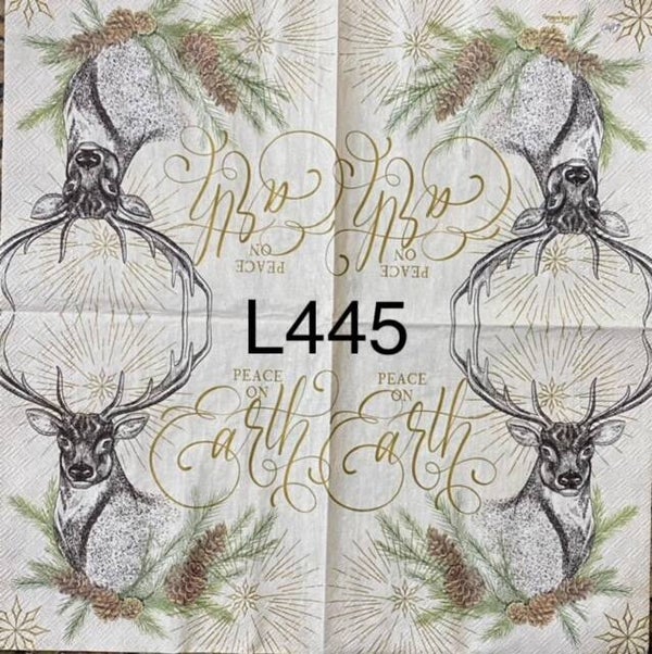 Deer (L445) - Peace on Earth Deer