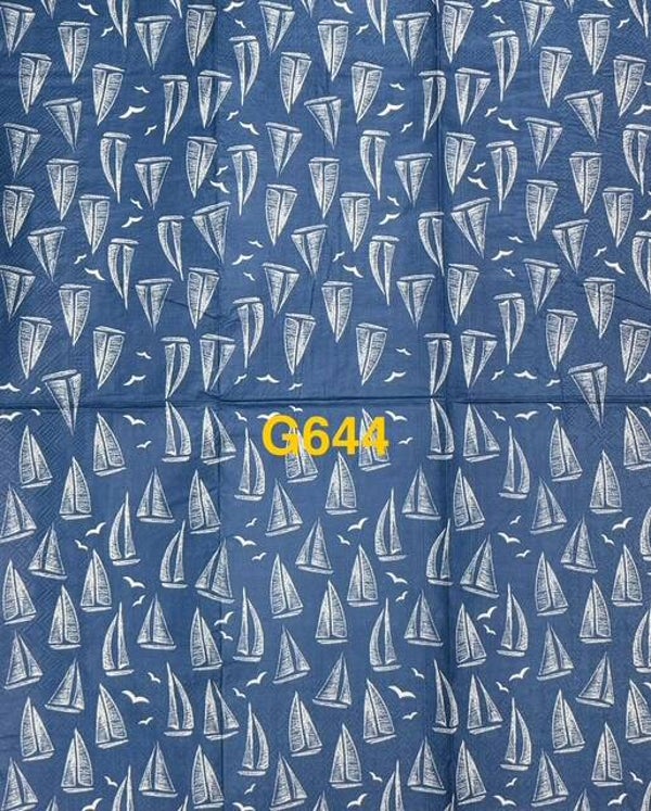 Beach (G644) - Sailboats Wallpaper
