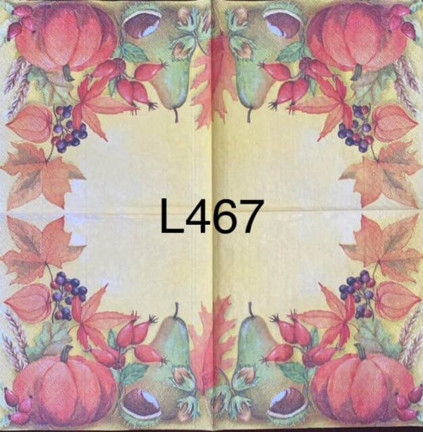 Fall (L467) - Pumpkin and Vegetables