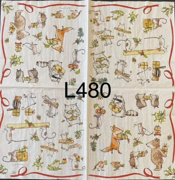 Christmas (L480) - Presents Carried by Animals