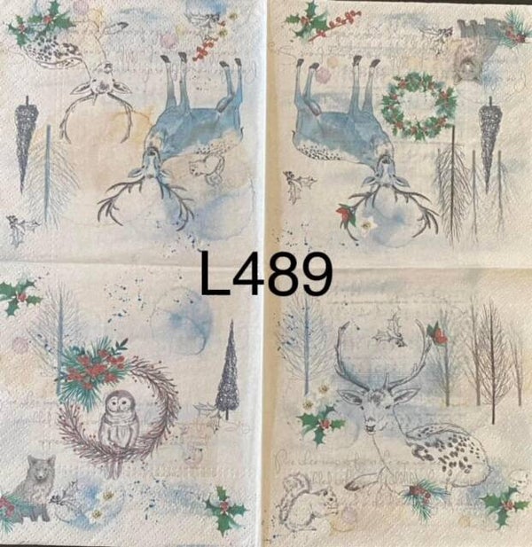 Winter (L489) - Forest Animals