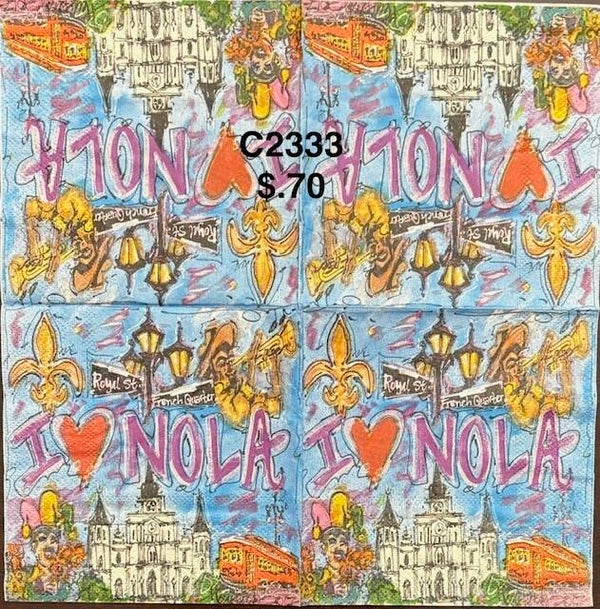 Mardi Gras (C2333) - I Love Nola