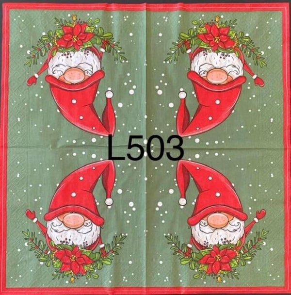 Gnomes (L503) - Christmas Gnome