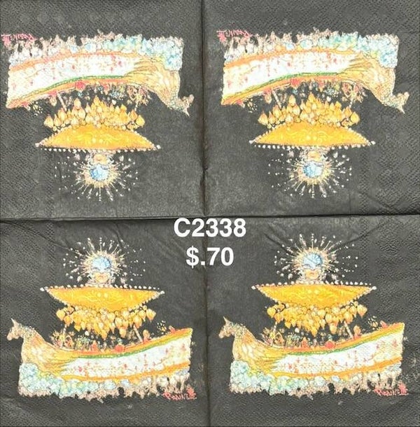Mardi Gras (C2338) - Celebratory Float
