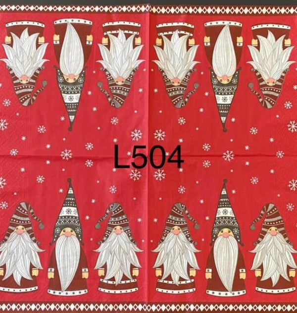 Gnomes (L504) - Christmas Gnomes