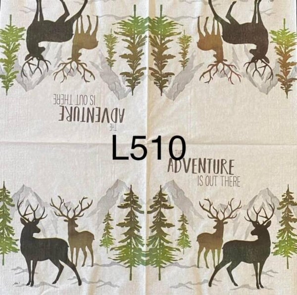 Deer (L510) - Deer Adventure is Out There in the Winter