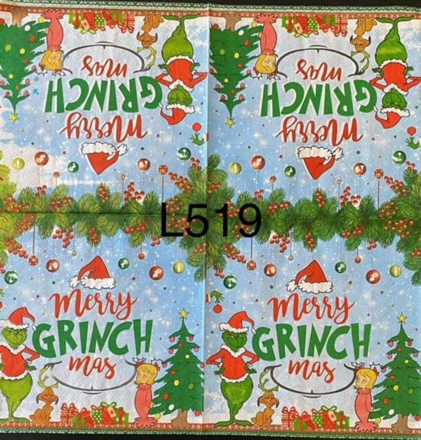 Grinch  (L519) - The Grinch Merry Grinchmas