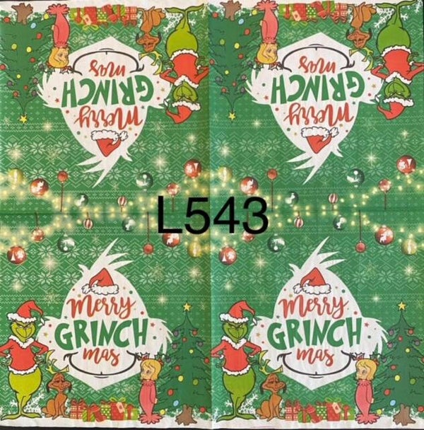 Grinch  (L543) - The Grinch Merry Grinchmas