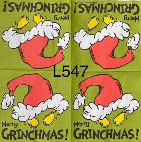 Grinch  (L547) - The Grinch Merry Grinchmas