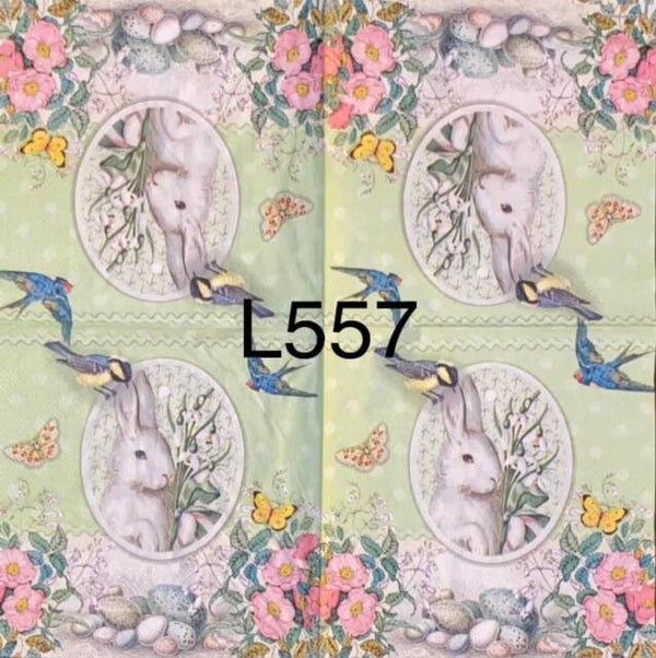 Easter (L557) - Bunny in Portrait