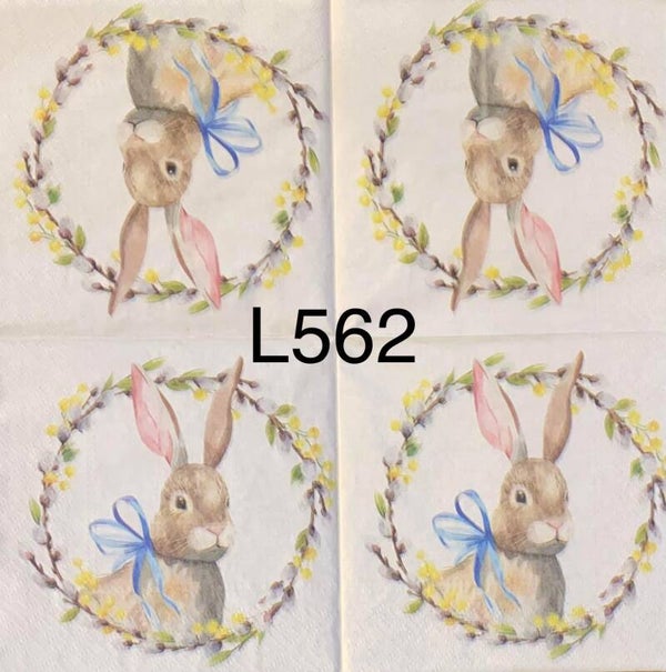 Easter (L562/639) - Bunny in Wreath