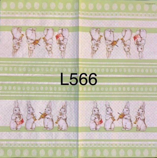 Easter (L566) - Four Bunny Band