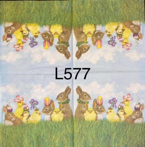 Easter (L577) - Easter Parade with Bunnies and Chicks