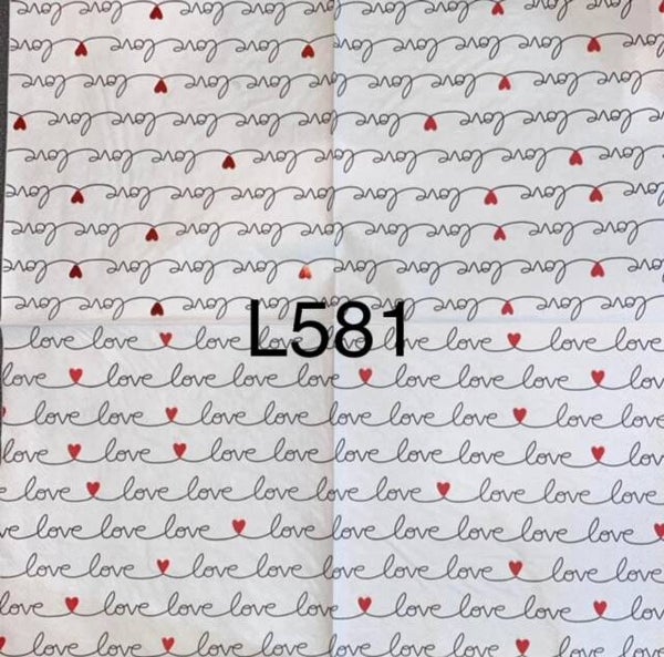 Valentines (L581) - Love, Love, Love Wallpaper