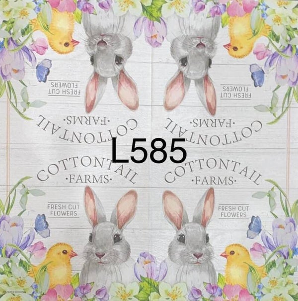 Easter (L585) - Cottontail Farms Bunny and Chick