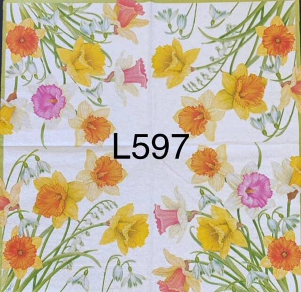 Flowers (L597) - Daffodils